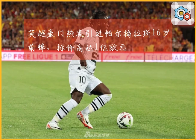 英超豪门热衷引进帕尔梅拉斯16岁前锋，标价高达1亿欧元